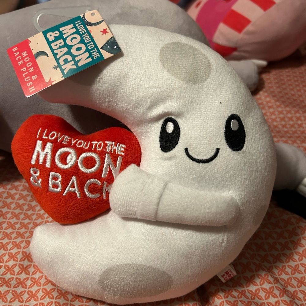 Moon and Back Plush Toy